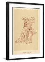 Characters in High Life, C. 1796-John Ashton-Framed Art Print