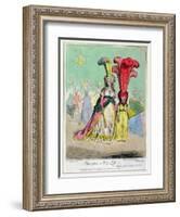 Characters in High Life, Published by Hannah Humphrey in 1795-James Gillray-Framed Giclee Print