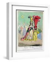 Characters in High Life, Published by Hannah Humphrey in 1795-James Gillray-Framed Giclee Print