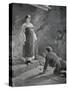 Characters of Aligi and Mila Di Codra in Act I from Daughter of Jorio-Gabriele D'Annunzio-Stretched Canvas