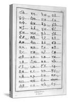 Characters of Chemistry, 1751-1777-Valentina Baratti-Stretched Canvas