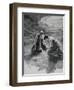 Characters of Mila and Aligi in Act II of Daughter of Jorio-Gabriele D'Annunzio-Framed Giclee Print