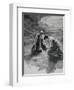 Characters of Mila and Aligi in Act II of Daughter of Jorio-Gabriele D'Annunzio-Framed Giclee Print