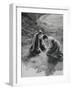 Characters of Mila and Aligi in Act II of Daughter of Jorio-Gabriele D'Annunzio-Framed Giclee Print