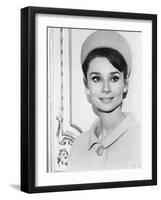 Charade, Audrey Hepburn, 1963-null-Framed Photo