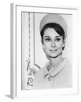 Charade, Audrey Hepburn, 1963-null-Framed Photo