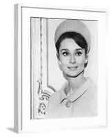 Charade, Audrey Hepburn, 1963-null-Framed Photo