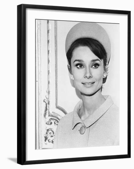 Charade, Audrey Hepburn, 1963-null-Framed Photo