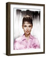 Charade, Audrey Hepburn, 1963-null-Framed Photo