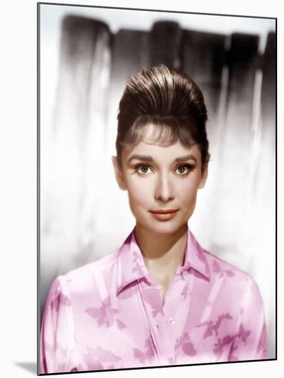 Charade, Audrey Hepburn, 1963-null-Mounted Photo