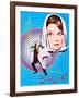 Charade, Cary Grant, Audrey Hepburn, Japanaese Poster Art, 1963-null-Framed Art Print