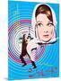 Charade, Cary Grant, Audrey Hepburn, Japanaese Poster Art, 1963-null-Mounted Art Print