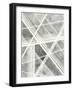 Charcoal Beam II-Vanna Lam-Framed Art Print