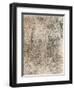 Charcoal Drawing, representing a Deluge, from the Royal Library, Windsor Castle, 1883-Leonardo Da Vinci-Framed Giclee Print