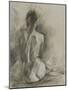 Charcoal Figure Study I-Ethan Harper-Mounted Art Print