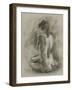 Charcoal Figure Study II-Ethan Harper-Framed Art Print
