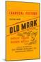 Charcoal Filtered Old Mark Kentucky Straight Bourbon Whiskey-null-Mounted Art Print