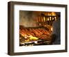 Charcoal Grill in Restaurant El Palenque, Mercado Del Puerto, Montevideo, Uruguay-Per Karlsson-Framed Photographic Print