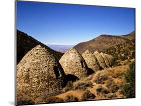 Charcoal Kilns Near Telescope Peak in the Panamint Mountains, Death Valley National Park, CA-Bernard Friel-Mounted Photographic Print