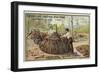 Charcoal Manufacturing-null-Framed Giclee Print