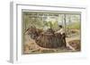 Charcoal Manufacturing-null-Framed Giclee Print