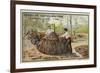 Charcoal Manufacturing-null-Framed Giclee Print