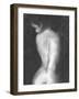 Charcoal Nude 1-Stellar Design Studio-Framed Art Print