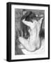 Charcoal Nude 2-Stellar Design Studio-Framed Art Print