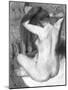 Charcoal Nude 2-Stellar Design Studio-Mounted Art Print