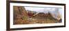 Charcoal Pit in the Landscape, 1880-1885-Niccolo Cannicci-Framed Giclee Print