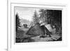 Charcoal Production, 19th Century-Science Photo Library-Framed Photographic Print