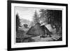 Charcoal Production, 19th Century-Science Photo Library-Framed Photographic Print