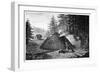 Charcoal Production, 19th Century-Science Photo Library-Framed Photographic Print