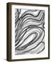 Charcoal Ripples 2-Smith Haynes-Framed Art Print