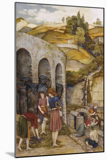 Charcoal Thieves-John Roddam Spencer Stanhope-Mounted Giclee Print