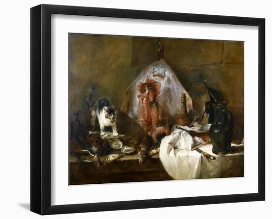 Chardin: The Skate-Jean-Baptiste Simeon Chardin-Framed Giclee Print