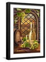 Chardonnay (Image Only)-Lantern Press-Framed Art Print
