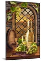 Chardonnay (Image Only)-Lantern Press-Mounted Art Print