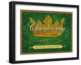 Chardonnay Vintage-Angela Staehling-Framed Art Print