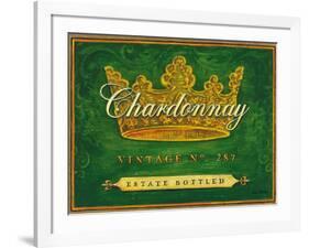 Chardonnay Vintage-Angela Staehling-Framed Art Print