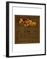 Chardonnay Wine Label-null-Framed Giclee Print