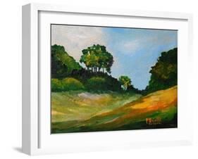 Chardonnette Stroll, 2016-Patricia Brintle-Framed Giclee Print