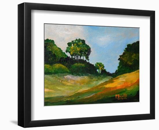 Chardonnette Stroll, 2016-Patricia Brintle-Framed Premium Giclee Print