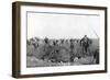 Charge by a Regiment of French Zouaves on the Plateau of Touvent, Artois, France, 7 June 1915-null-Framed Giclee Print