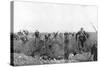 Charge by a Regiment of French Zouaves on the Plateau of Touvent, Artois, France, 7 June 1915-null-Stretched Canvas