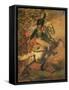 Charge Hunter Officer, 19Th Century (Oil on Canvas)-Theodore Gericault-Framed Stretched Canvas