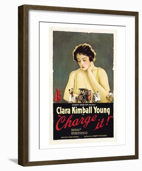 Charge It - 1921-null-Framed Giclee Print