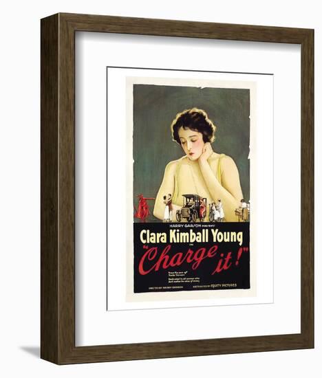 Charge It - 1921-null-Framed Giclee Print