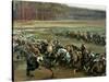 Charge of Flowerdew's Squadron, c.1918-Sir Alfred Munnings-Stretched Canvas