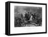 Charge of General Grant, Battle of Shiloh, Tennessee, April 1862, (1862-186)-W Ridgway-Framed Stretched Canvas